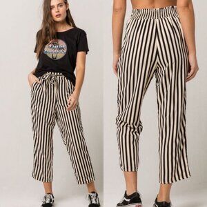 Revolve Amuse Society Night Out Wide‎ Leg High Rise Tie Waist Pant Size XS Boho